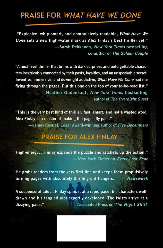 Weitere Ansicht: What Have We Done | Alex Finlay