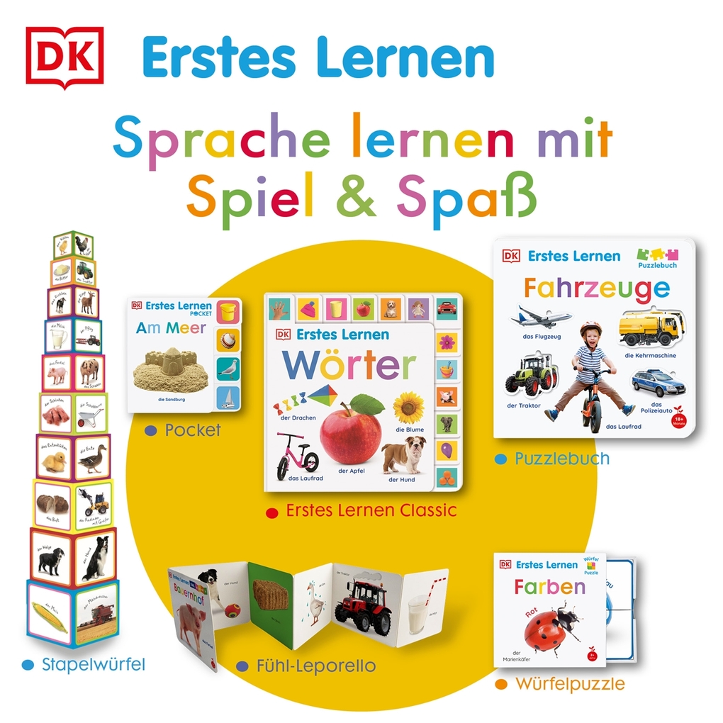 Weitere Ansicht: Erstes Lernen. Tierkinder | DK Erstes Lernen