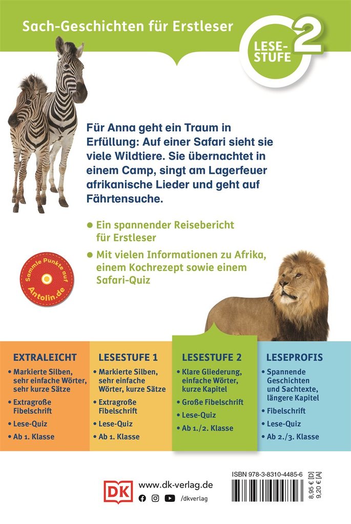 Weitere Ansicht: SUPERLESER! Annas Safari-Tagebuch | Deborah Lock