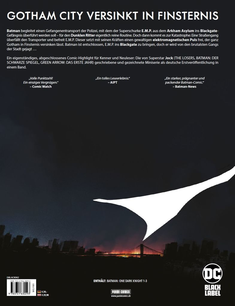 Weitere Ansicht: Batman: One Dark Knight | Jock