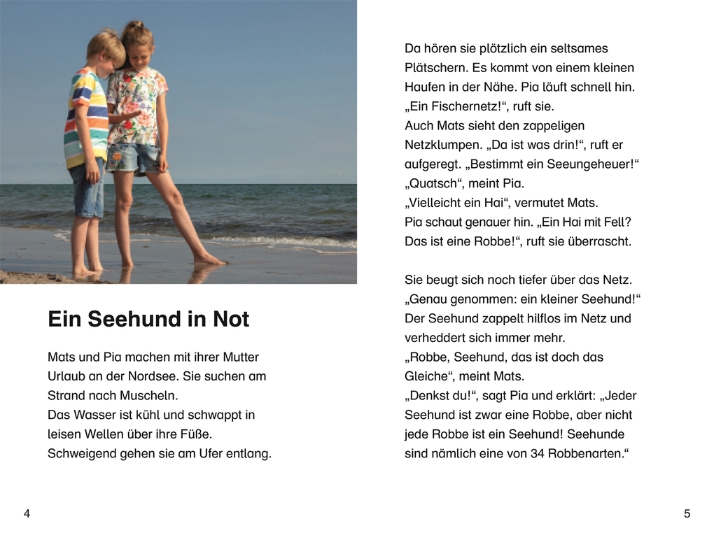 Weitere Ansicht: SUPERLESER! Mats und Pia retten eine Robbe | Sabine Frank