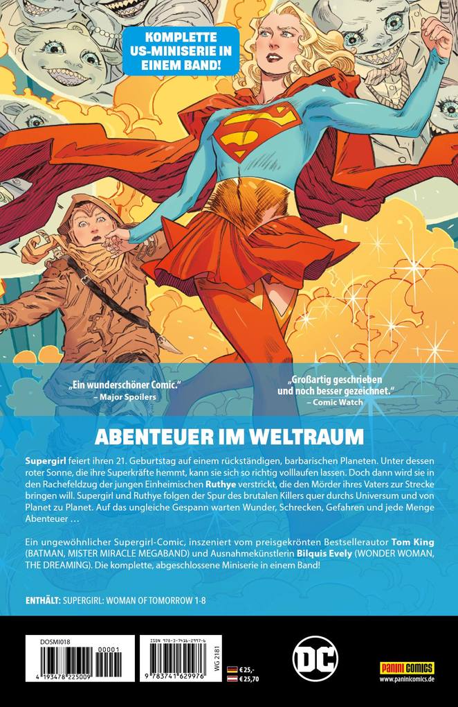 Weitere Ansicht: Supergirl: Die Frau von Morgen | Tom King, Bilquis Evely