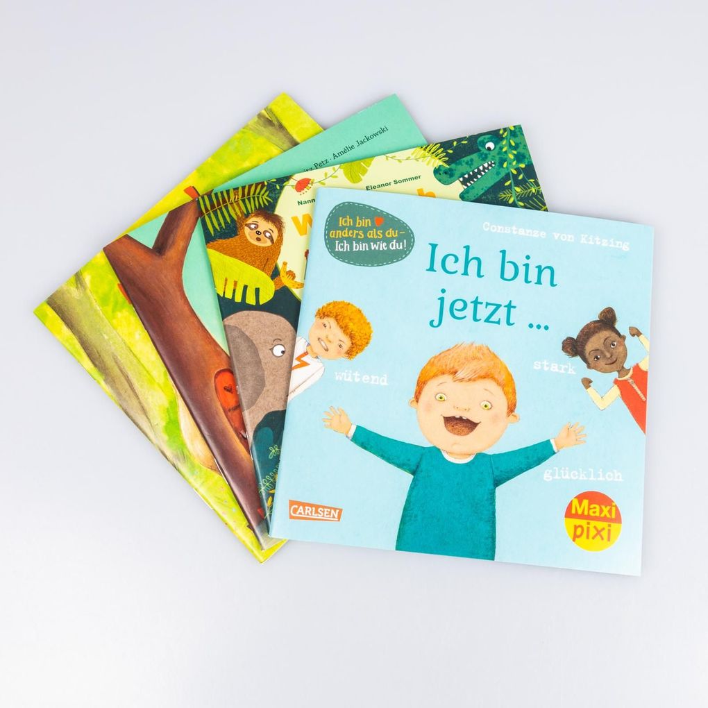 Weitere Ansicht: Maxi-Pixi-4er-Set 89: Glücklich, traurig, schlecht gelaunt (4x1 Exemplar) | Diverse