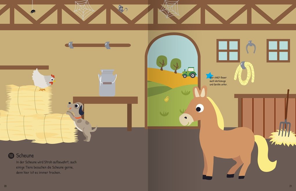 Weitere Ansicht: Meine große bunte Stickerwelt - Bauernhof