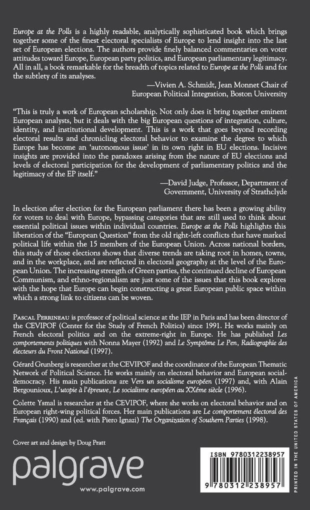 Weitere Ansicht: Europe at the Polls