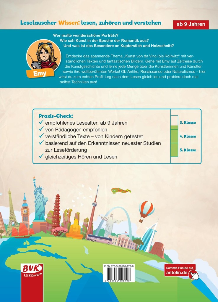 Weitere Ansicht: Leselauscher Wissen: Kunst von da Vinci bis Kollwitz | Astrid Jahns