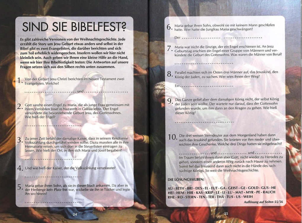 Weitere Ansicht: Das Rätselbuch zur Weihnachtszeit | Ursula Herrmann, Wolfgang Berke