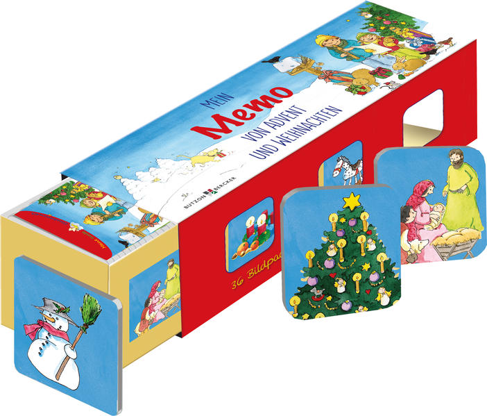 Produktbild: Mein Memo von Advent und Weihnachten