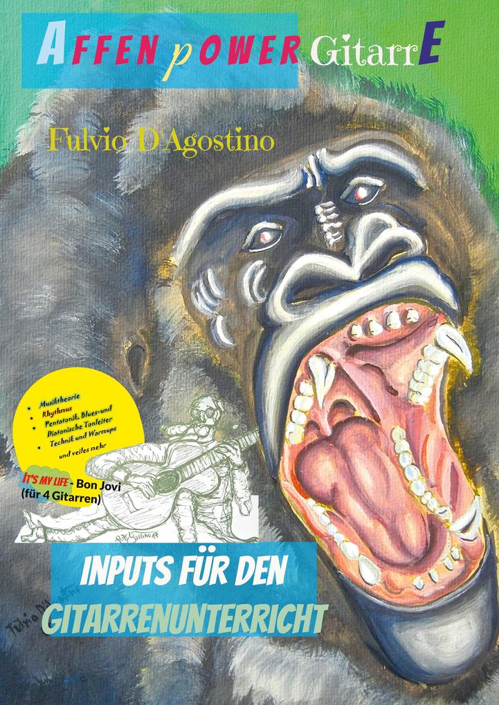 Produktbild: Affenpower Gitarre | Fulvio D'Agostino