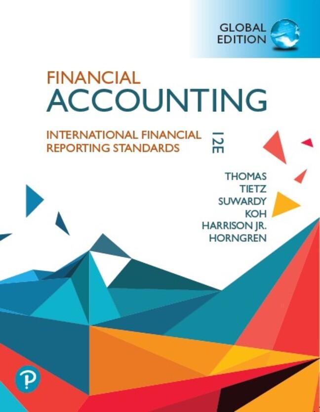 Produktbild: Financial Accounting, Global Edition | Walter Harrison, Themin Suwardy, Wendy M. Tietz, Charles Horngren, C. William Thomas