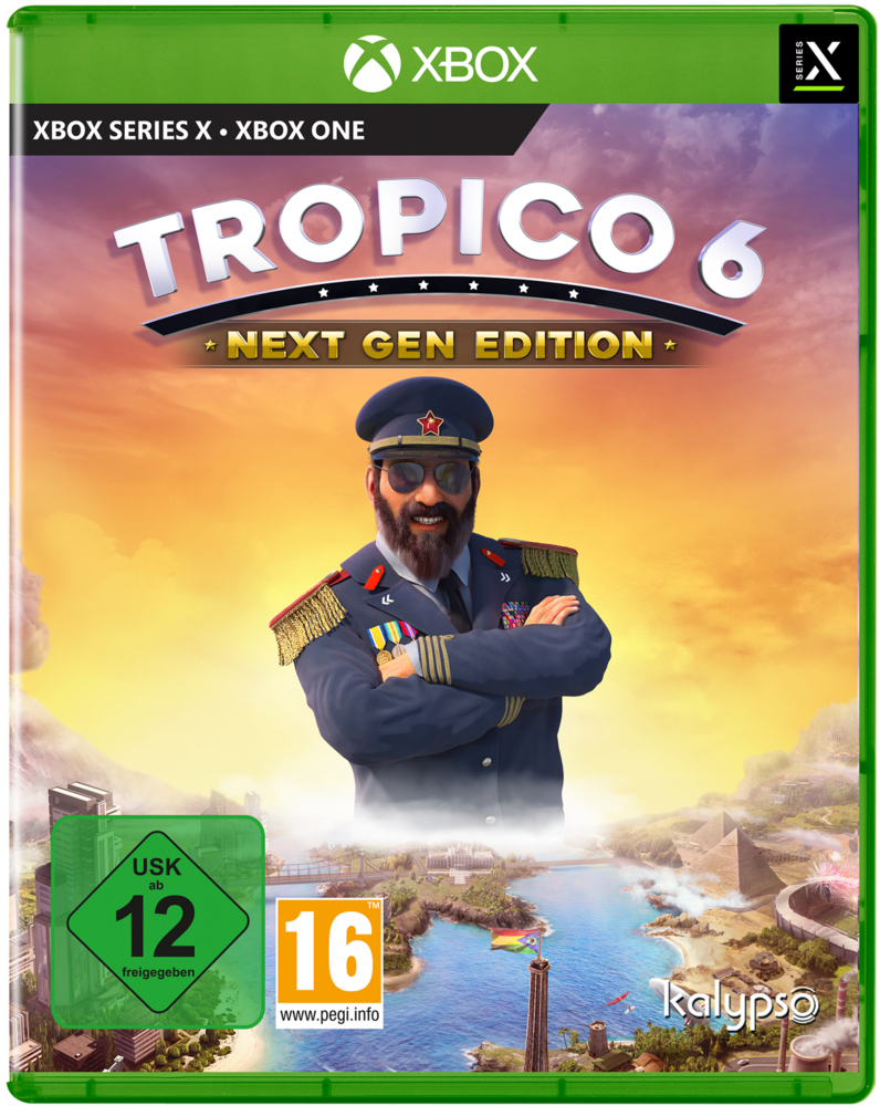 Produktbild: Tropico 6, 1 Xbox Series X-Blu-ray Disc