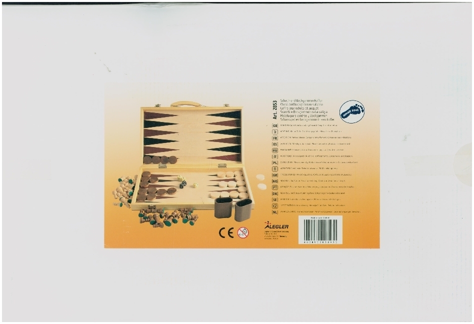 Produktbild: Schach und Backgammon Koffer