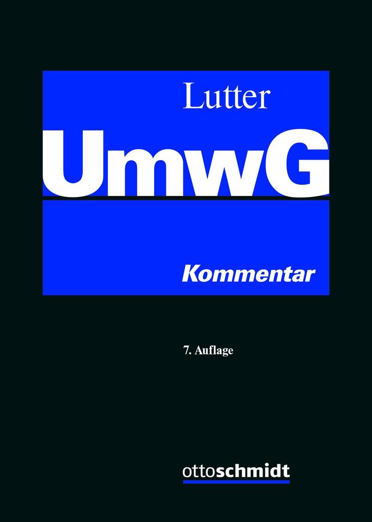 Produktbild: UmwG | Walter Bayer, Martin T. Schwab, Christian E. Decher, Tim Drygala, Michael C. Frege