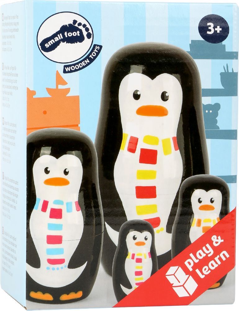 Produktbild: Matrjoschka Pinguin-Familie