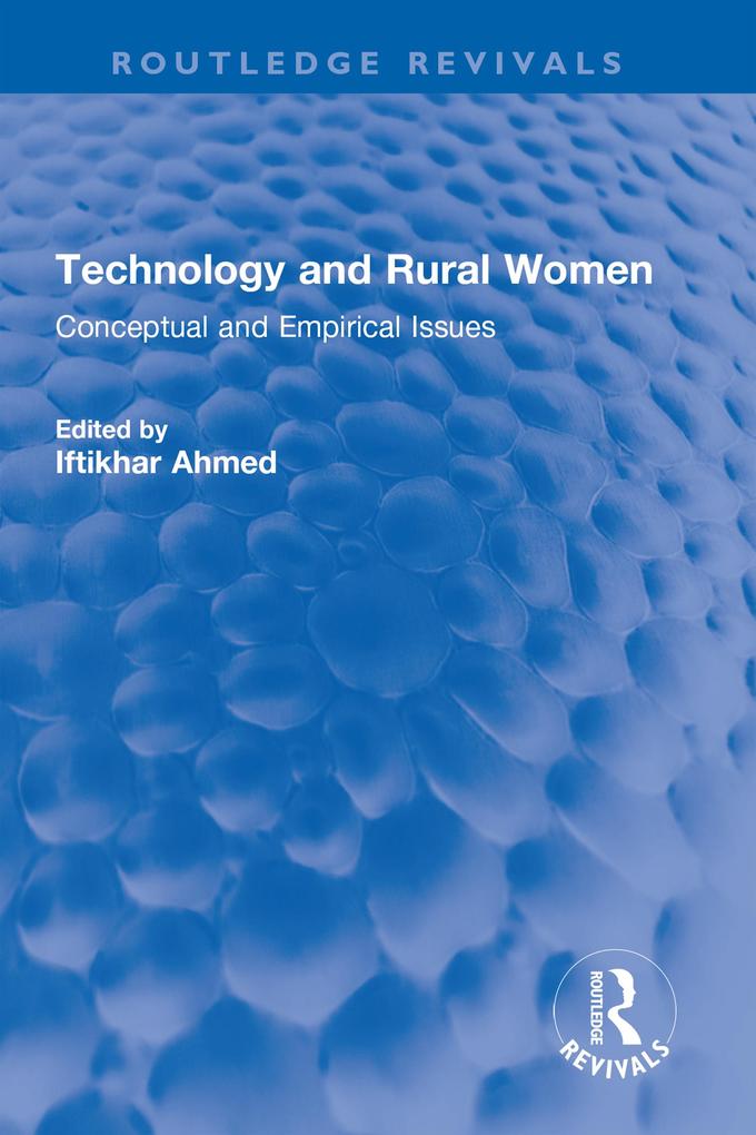 Produktbild: Technology and Rural Women