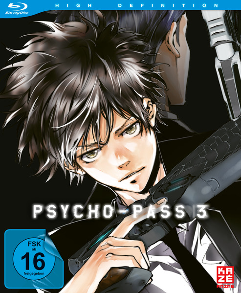Produktbild: Psycho Pass. Staffel.3.1, 1 Blu-ray (Limited Edition mit Sammelschuber) | Gen Urobuchi, Naoyoshi Shiotani, Makoto Fukami