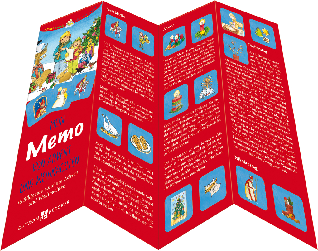 Weitere Ansicht: Mein Memo von Advent und Weihnachten