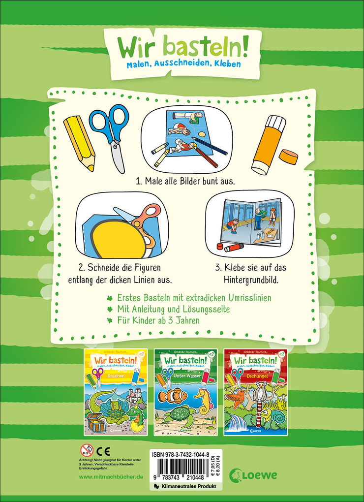 Weitere Ansicht: Wir basteln! - Malen, Ausschneiden, Kleben - Fußball