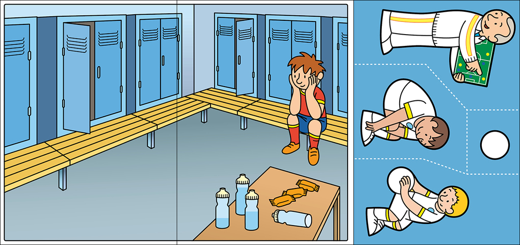 Weitere Ansicht: Wir basteln! - Malen, Ausschneiden, Kleben - Fußball