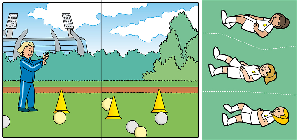 Weitere Ansicht: Wir basteln! - Malen, Ausschneiden, Kleben - Fußball