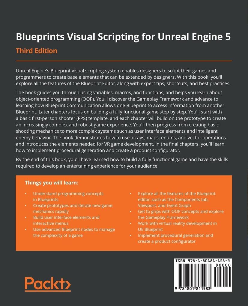 Weitere Ansicht: Blueprints Visual Scripting for Unreal Engine 5 | Marcos Romero, Brenden Sewell