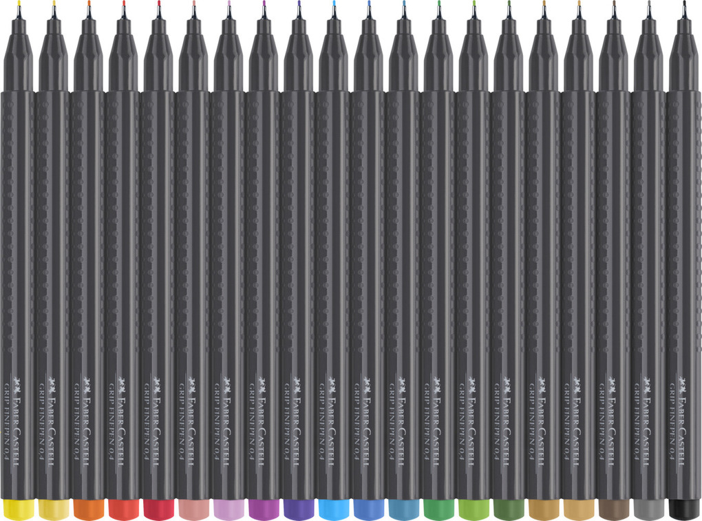 Weitere Ansicht: Faber-Castell Finepen Grip 0.4 20er Etui
