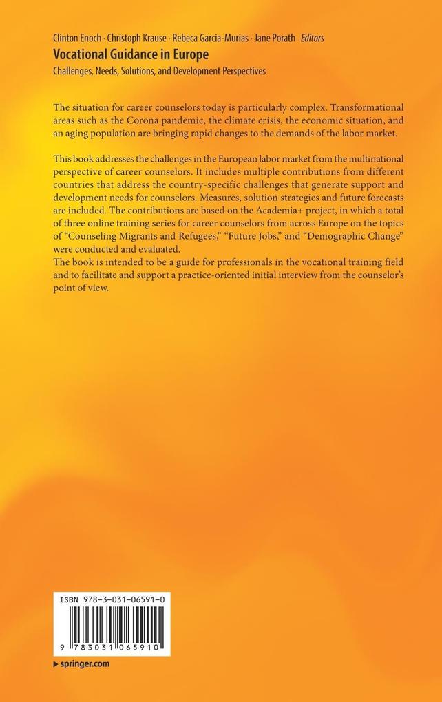 Weitere Ansicht: Vocational Guidance in Europe