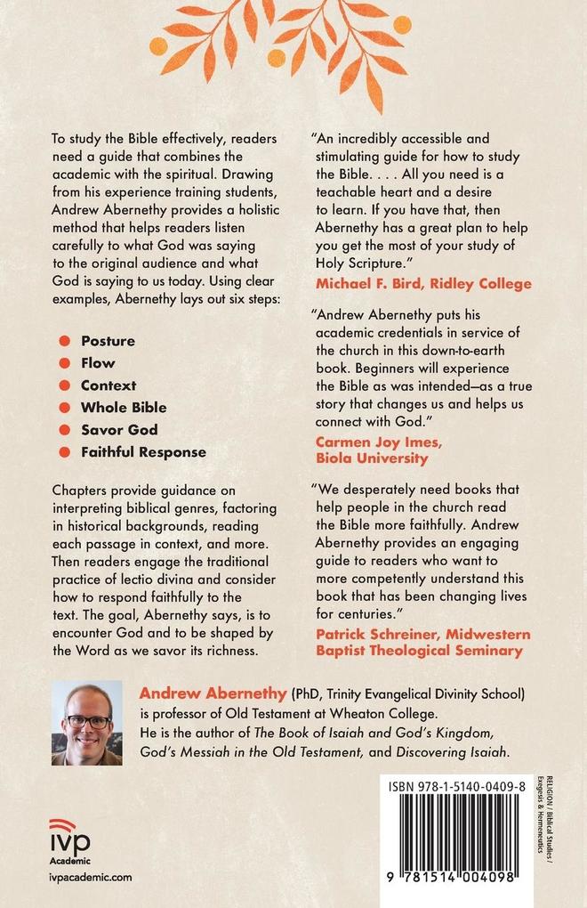 Weitere Ansicht: Savoring Scripture | Andrew Abernethy