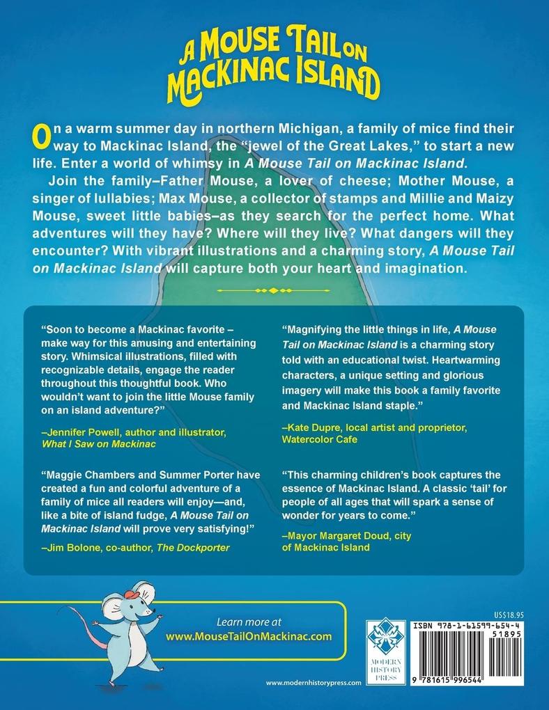 Weitere Ansicht: A Mouse Tail on Mackinac Island - Book 1 | Summer Porter