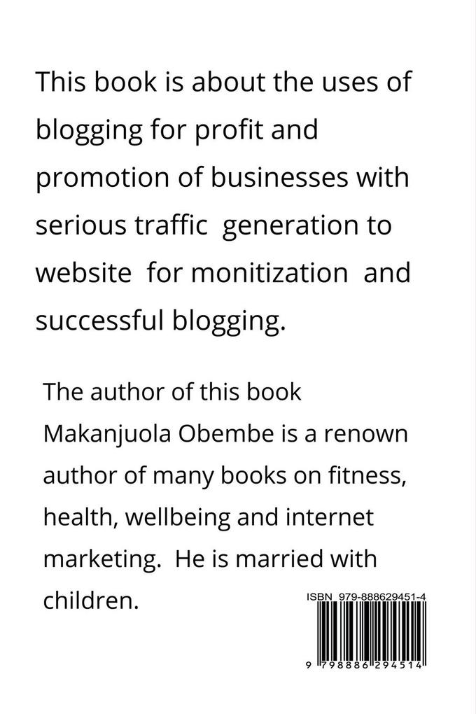 Weitere Ansicht: BLOGGING FOR BUSINESS | Ola Obembe