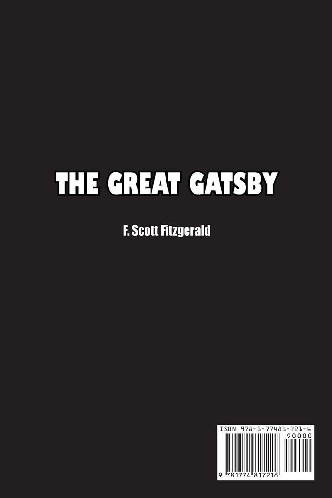 Weitere Ansicht: The Great Gatsby | F. Fitzgerald