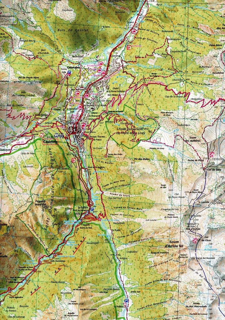 Weitere Ansicht: Gavarnie 1:25 000
