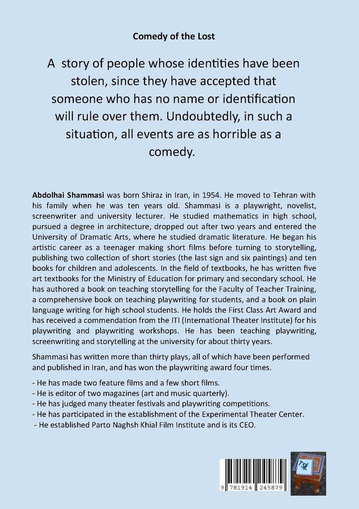 Weitere Ansicht: Comedy of the Lost | Abdolhai Shammasi