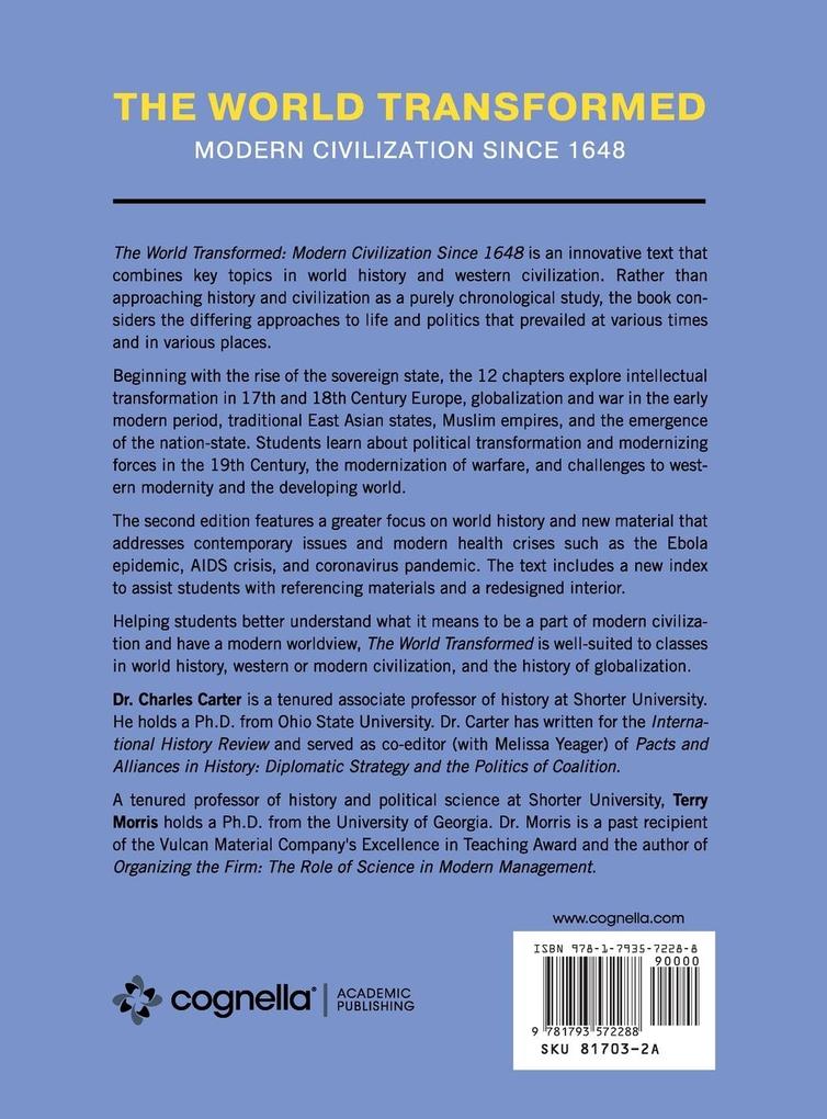 Weitere Ansicht: World Transformed | Charles Carter, Terry Morris