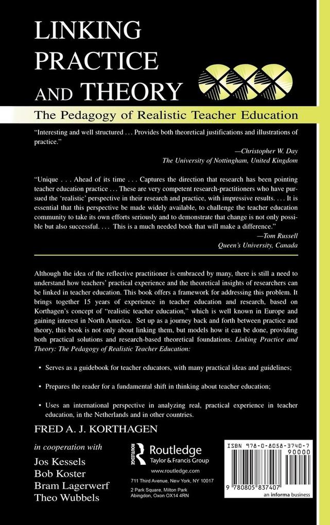 Weitere Ansicht: Linking Practice and Theory | Fred A. J. Korthagen, Jos Kessels, Bob Koster
