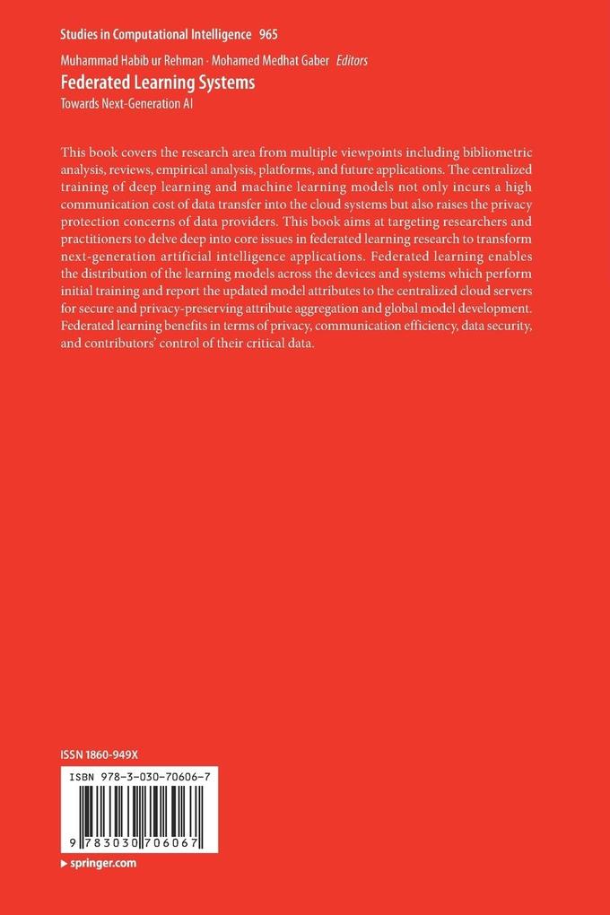 Weitere Ansicht: Federated Learning Systems