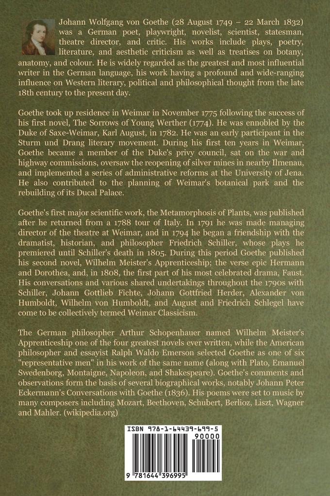 Weitere Ansicht: The Sorrows of Young Werther | Johann Wolfgang von Goethe