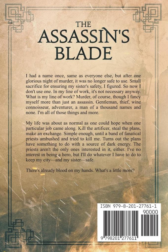 Weitere Ansicht: The Assassin's Blade | Scott Marlowe