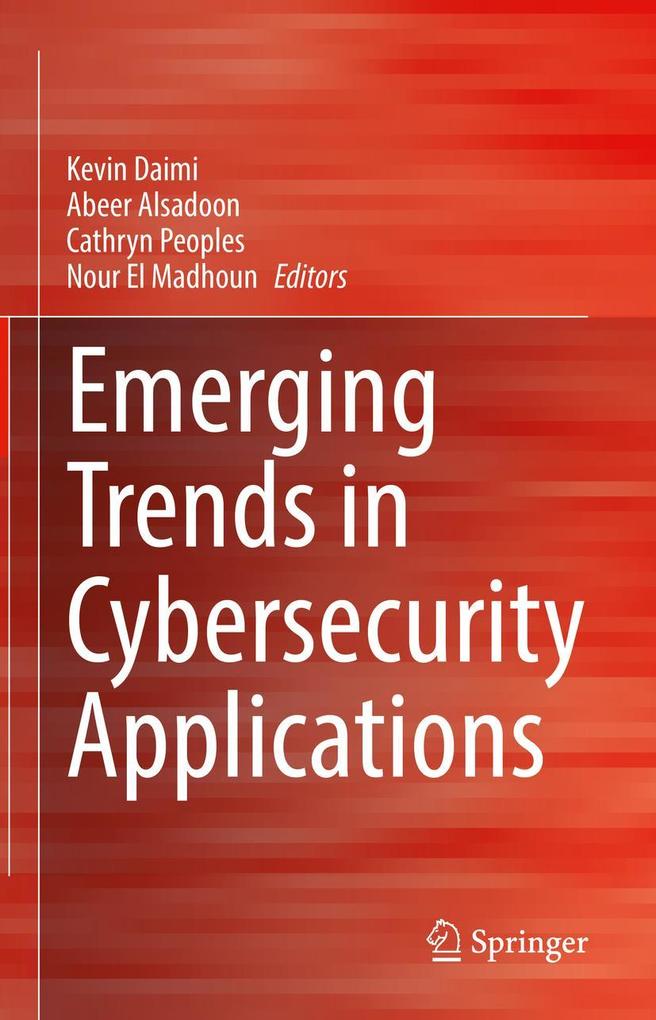 Produktbild: Emerging Trends in Cybersecurity Applications