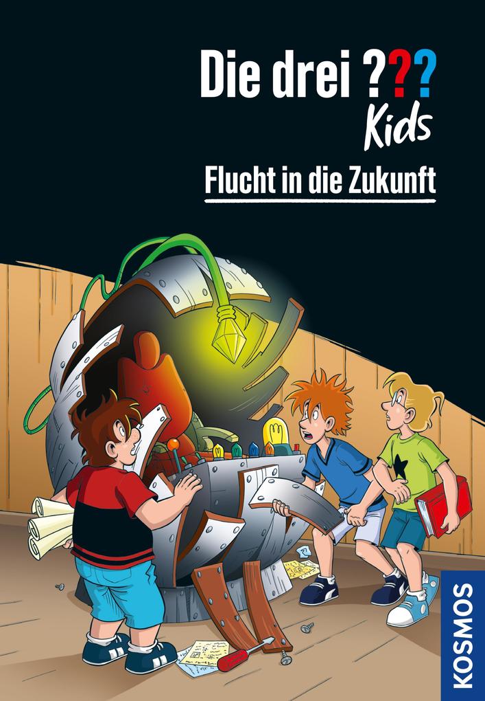 Produktbild: Die drei ??? Kids, 5, Flucht in die Zukunft (drei Fragezeichen Kids) | Ulf Blanck