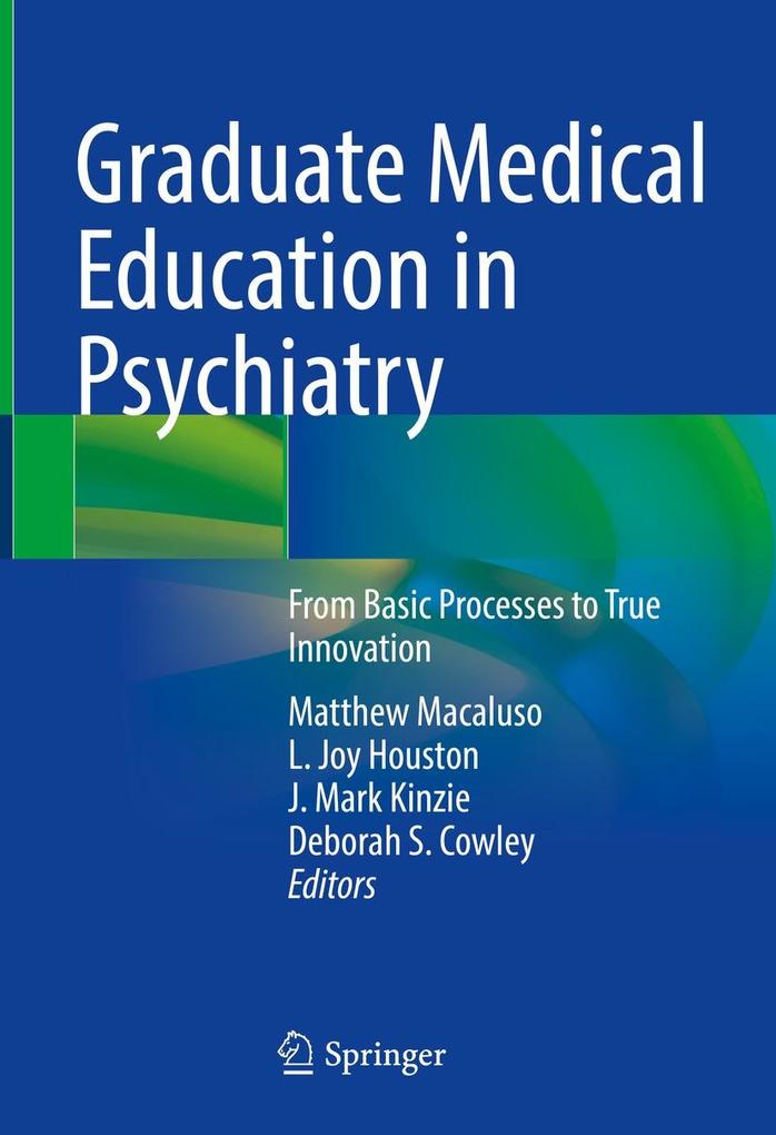 Produktbild: Graduate Medical Education in Psychiatry