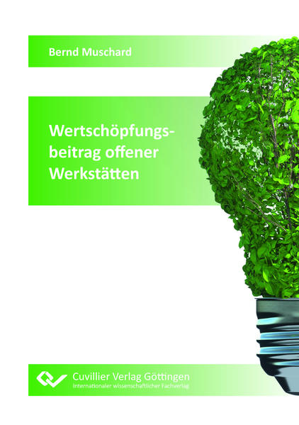 Produktbild: Wertschöpfungsbeitrag offener Werkstätten | Bernd Muschard