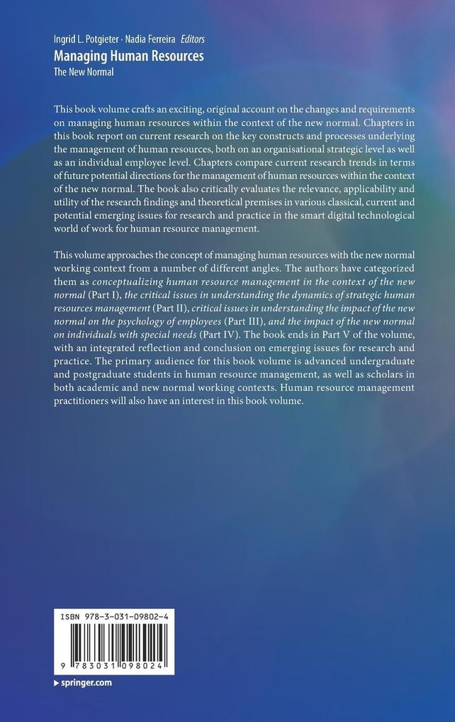 Weitere Ansicht: Managing Human Resources