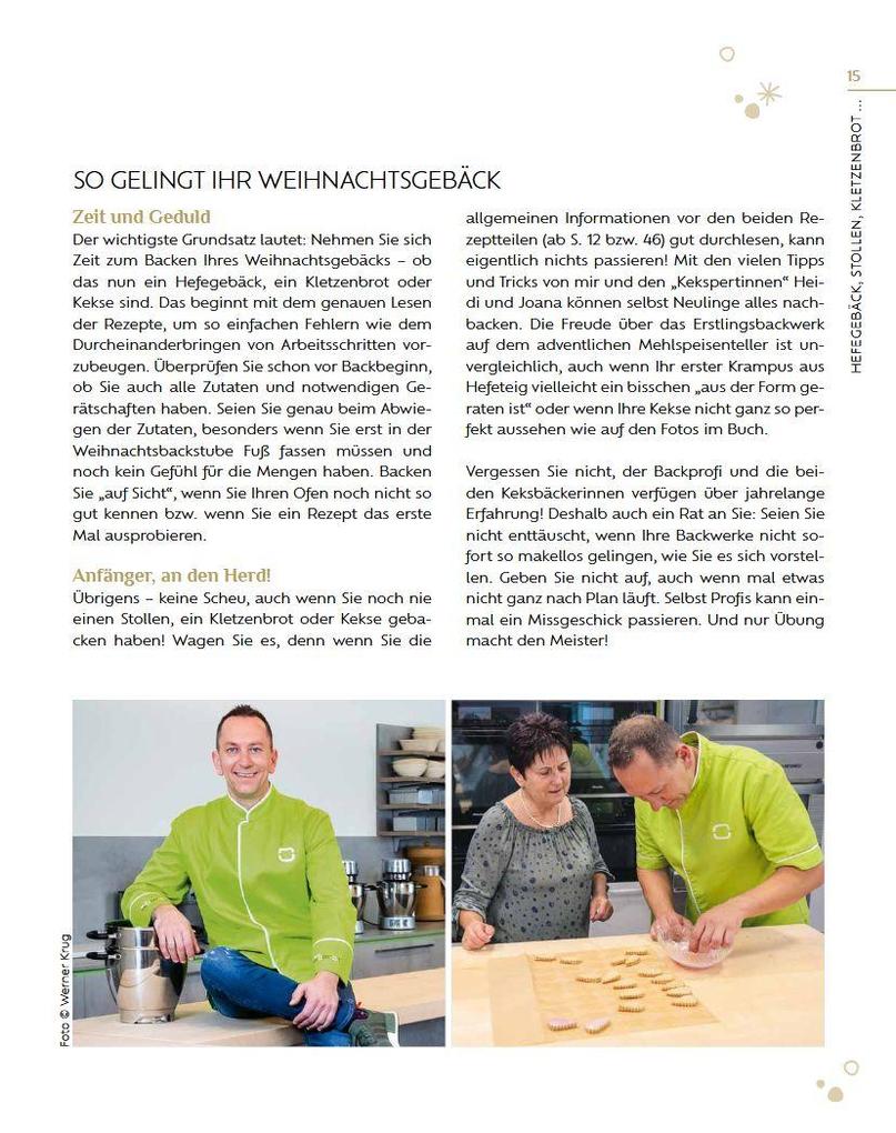 Weitere Ansicht: Weihnachten mit dem Backprofi | Ofner Christian