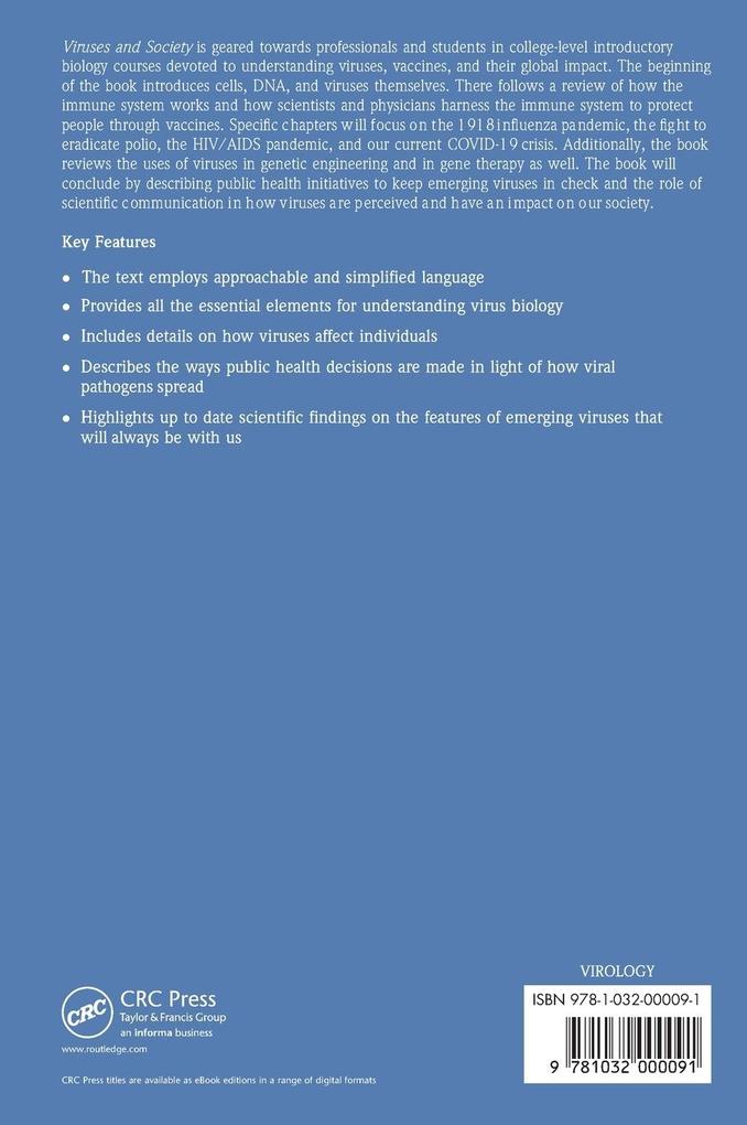 Weitere Ansicht: Viruses and Society | Patricia G. Melloy