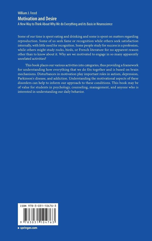 Weitere Ansicht: Motivation and Desire | William J. Freed