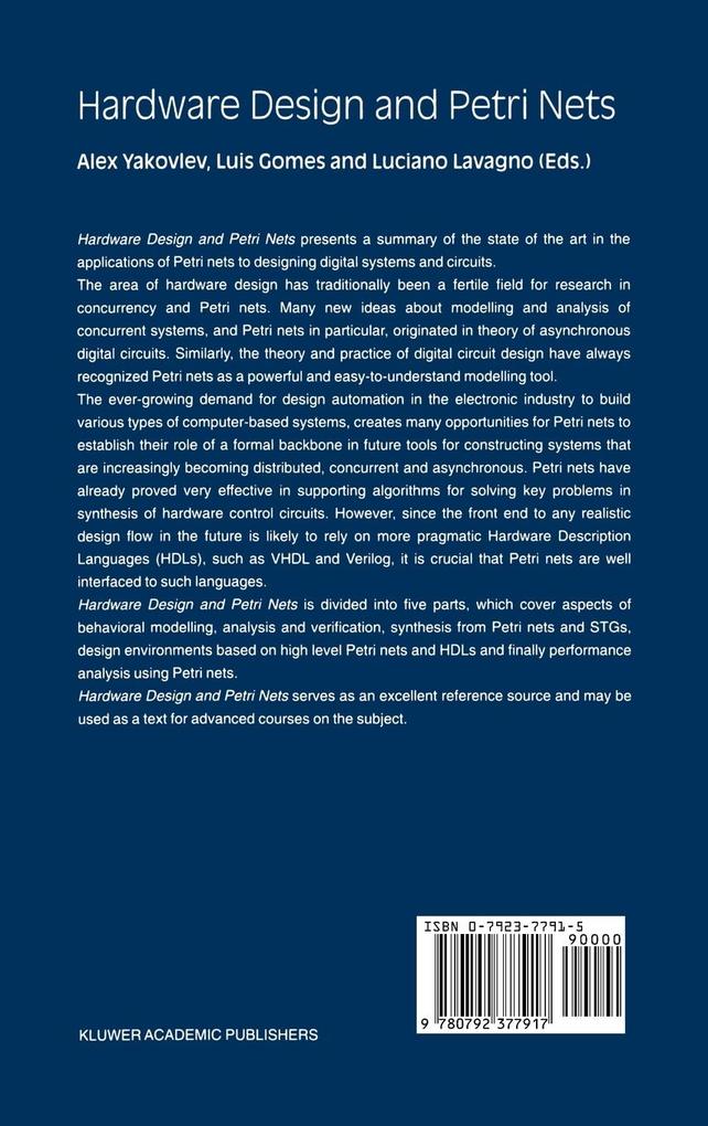 Weitere Ansicht: Hardware Design and Petri Nets