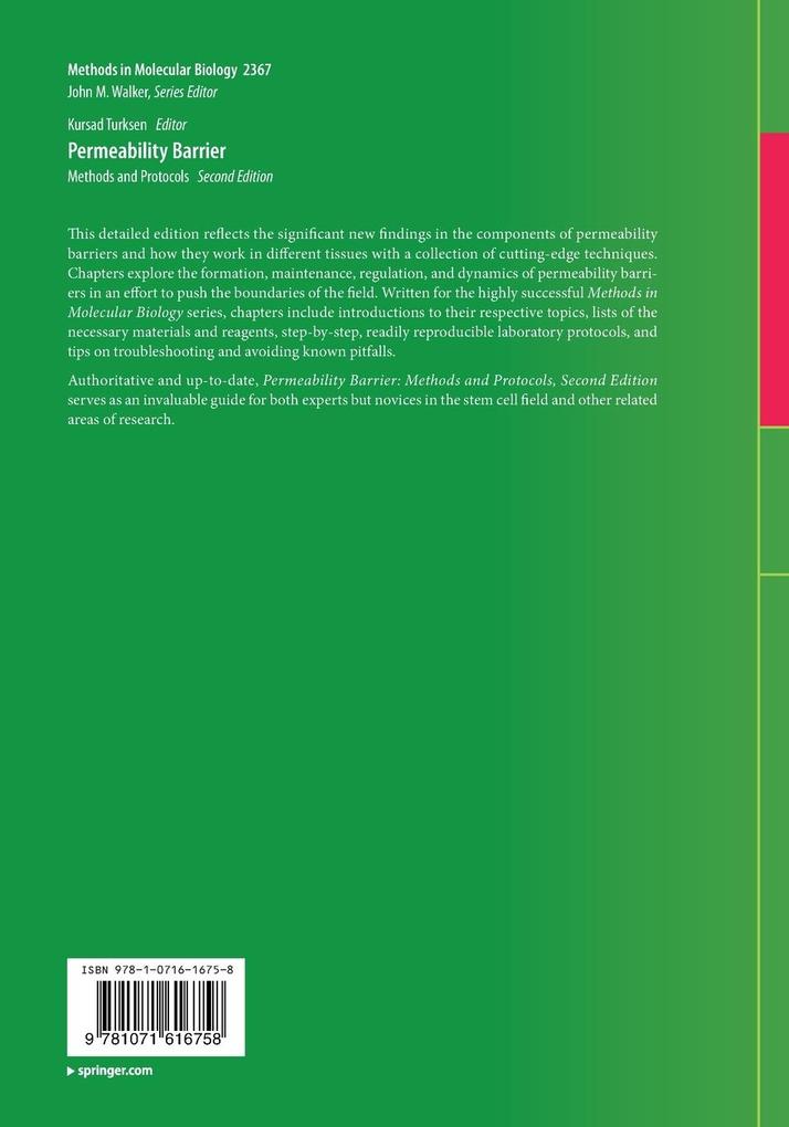 Weitere Ansicht: Permeability Barrier