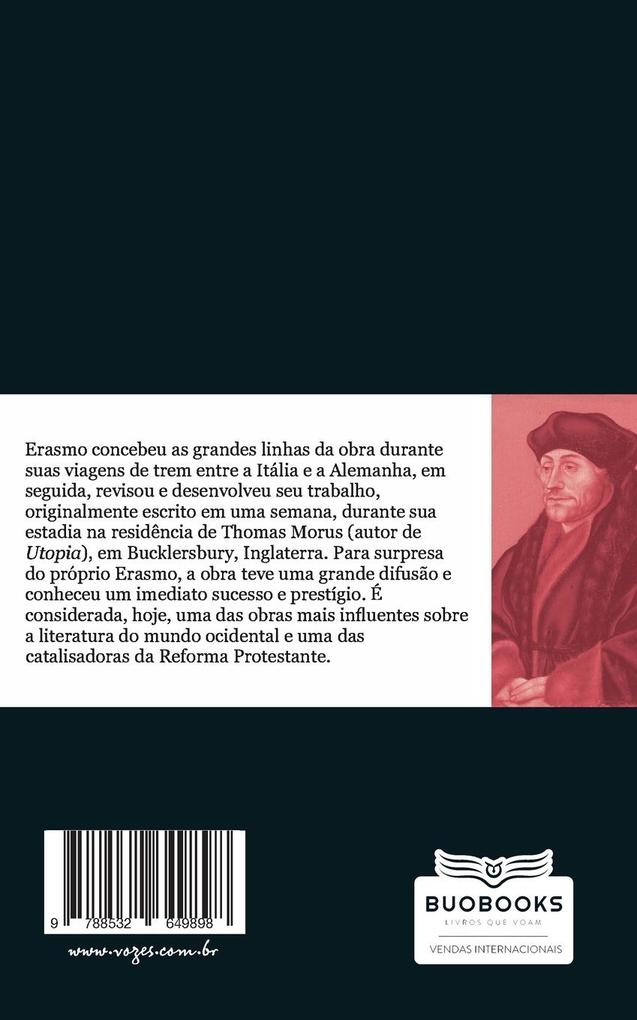 Weitere Ansicht: Elogio da Loucura | Erasmo de Roterdã