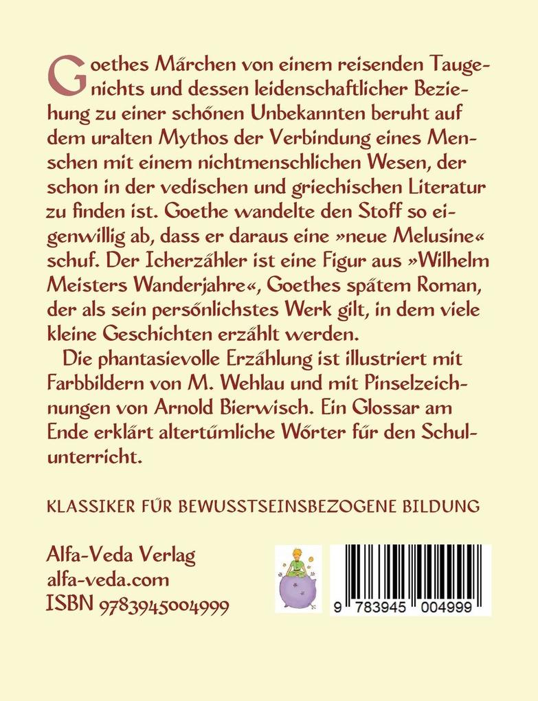 Weitere Ansicht: Die neue Melusine | Johann Wolfgang von Goethe, M. Wehlau